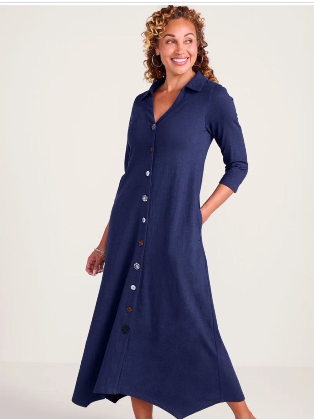 New with Tags Black Soft Surroundings Danielle Dress 2X